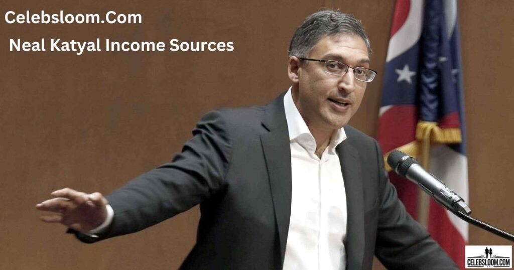 Neal Katyal's Income Sources